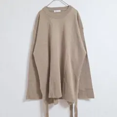 tk.TAKEO KIKUCHI ニットプルオーバー ベージュ メンズ