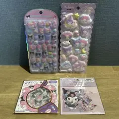 サンリオ　クロミ　マイメロディ　シール　4点セット