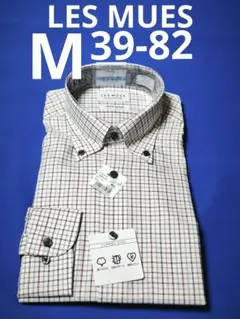 ♦LES MUES♦M 39-82♦ メンズワイシャツ長袖