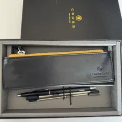 CROSS ボールペン マットブラック 専用ケース付き - メルカリ