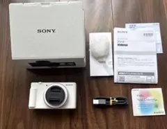 SonyコンパクトデジタルカメラZV1f ホワイト　vlogカメラのサムネイル
