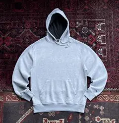 champion ワンポイントロゴ プルオーバー パーカー グレー Mのサムネイル