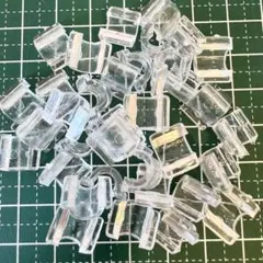 16 ヘアゴム ボタン足 留め具 35個セット