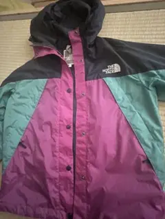 THE NORTH FACE マウンテンパーカー パープル×グリーン