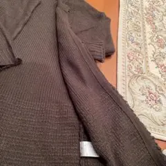 indexロングニットコート　コーディガン