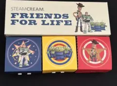 STEAMCREAM トイ・ストーリー コラボ 缶 3個セット 新品 未使用