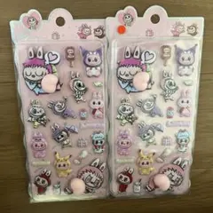 シール　ラブブ　おしりシール　2点セット