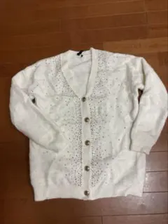 MARCIA NO by GUESS ホワイトカーディガン