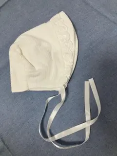 ホワイト ベビー帽子 セレモニー