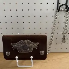 デッド？ 80s ビンテージ ハーレーダビッドソン トラッカー ウォレット 財布 ビンテージ ハーレー トラッカー ウォレット 財布（デッド？ 80s