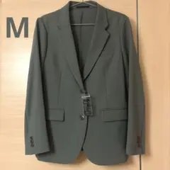 新品　ユニクロUNIQLO感動ジャケット　Mレディースグリーンカーキ