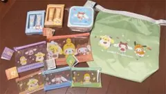 新品　プリン　シナモン　ポチャコ　ランチボックス　バッグ　9点　ポーチ　クリーム