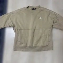 adidas ベージュ トレーナー Mサイズ