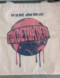 ONE OK ROCKワンオク DETOXツアー トートバッグ
