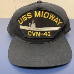 80s ヴィンテージ US製 ミリタリーキャップ USS CARL VINSON - メルカリ