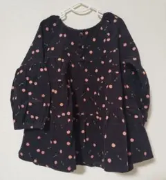 BREEZE☆サクランボ柄ティアードチュニック　100サイズ　女の子　キッズ
