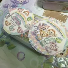 ダッフィー&フレンズ 20周年 コースター