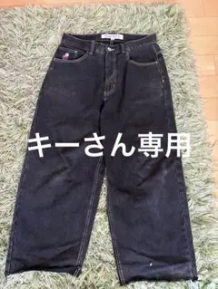 BIG BOY ブラックデニムパンツのサムネイル