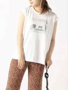 フレディグロスター　FREDY REPIT フォトT カットソー　白のサムネイル