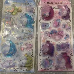 Cinnamoroll & My Melody ウォーターインシール2セット