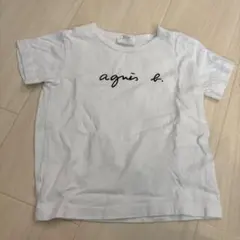agnès b. ホワイト Tシャツ 2歳用