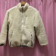 FIRST DOWN free size ボアジャケット白