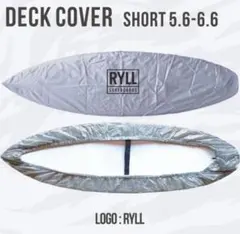 【新品♪】RYLL デッキカバー ショート用 RYLLロゴ 5'6"～6'6"のサムネイル