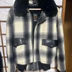 Schott ウールレザージャケット (M) 40サイズのサムネイル