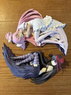 フィギュア 劇場版まどマギ 叛逆の物語 鹿目まどか 暁美ほむら（台座、箱なし）