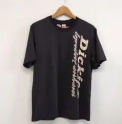 【Dickies】メンズ半袖Tシャツ ブラック Lサイズ