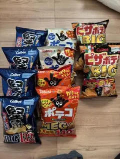 カルビー 堅あげポテト ピザポテト 東ハト ポテコ スナック菓子 10袋セット
