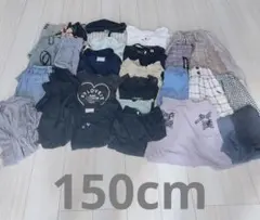 150cm キッズ服 セット Tシャツ、ブラウス、ショートパンツ、スカート