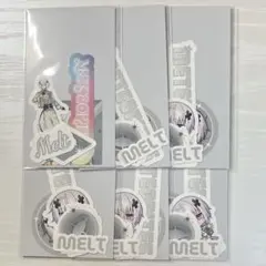 めておら メルト ステッカー