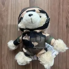 即購入OK♡新品タグ付き♡自衛隊ベアば鉄帽迷彩ベア♡ぬいぐるみ♡自衛隊限定