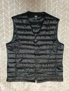 UNIQLO ブラック キルティングベスト L