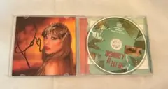 taylorswiftThe life of a showgirlサイン入りCD