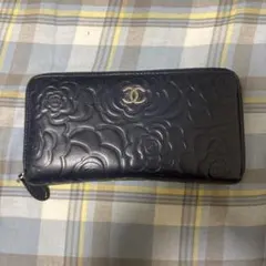 CHANEL 二つ折り財布 ブラック ノベルティ品 - メルカリ