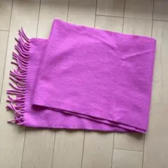 UNTITLED ピンク マフラー　クリーニング済み