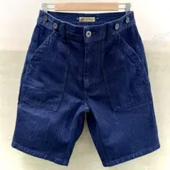 Nigel Cabournユーティリティショーツ-ヘリンボーン32インディゴのサムネイル