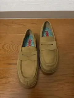 Camper ヒール ローファー 迷彩 ピンク 緑 ssense 23.5 36 - メルカリ