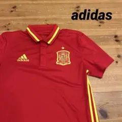 adidas(アディダス)サッカーユニフォーム　ポロシャツ　スペイン　M