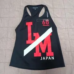 Reebok タンクトップ Sサイズ ブラック/レッド