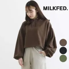 MILKFED. ミルクフェド　パーカー　ショート丈