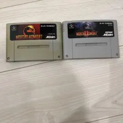 (SFC)モータルコンバットⅠ&Ⅱ 2個セット
