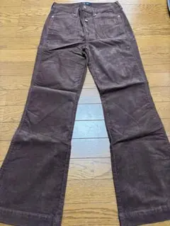 GAP コーデュロイ ブラウン フレアパンツ