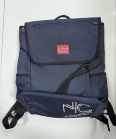 最終値！マンハッタンポーテージ35周年記念限定リュックNYCプリントネイビーA4
