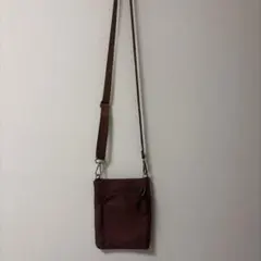 ショルダーバッグ ブラウン ポシェット