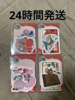 セブンイレブン トムとジェリー ステッカー 全4種