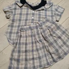 GU　チェック　セットアップ　110