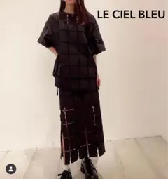 LE CIEL BLEU Square Lace Skirt スカート 36のサムネイル